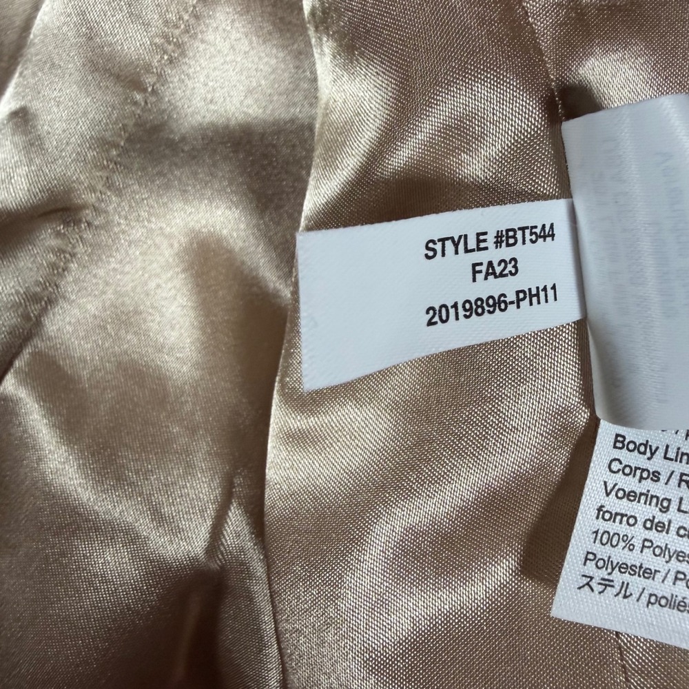 J.Crew Lady Jacket Pink Boucle Tweed Wool Blend Blazer BT544 Size 8 NEW - Picture 6 of 8